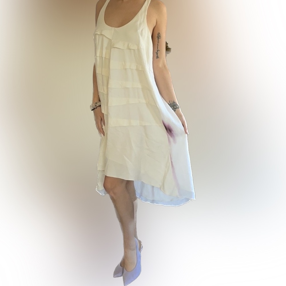 Nicole Miller Silk asymmetrical dress